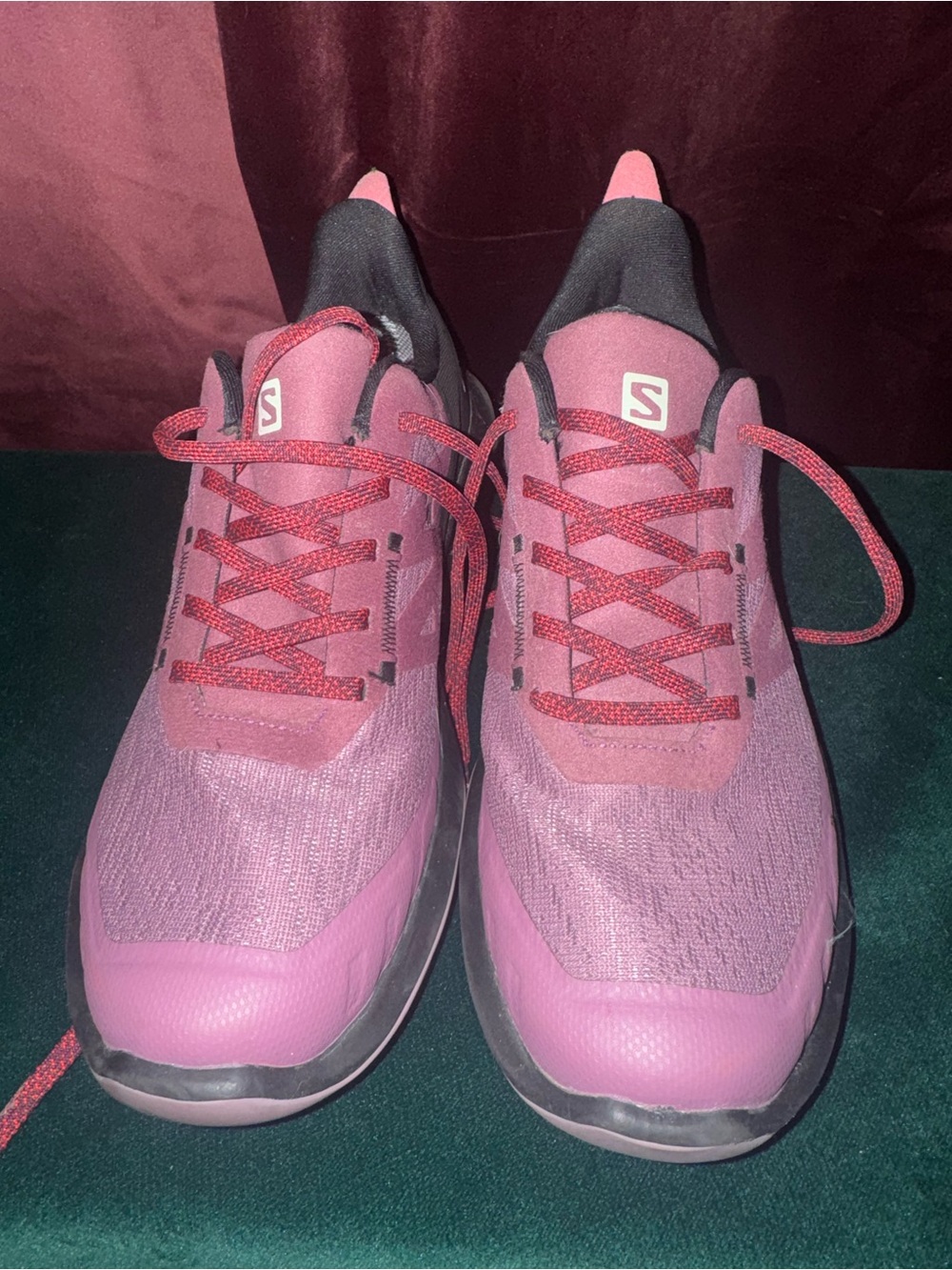 Salomon Women's Pink Athletic Shoes